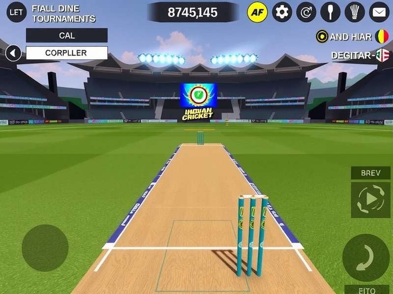 Indian Cricket VR Wizard Gameplay Screenshot